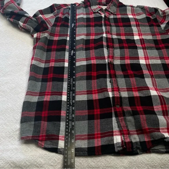 St. John's Bay Red, Black, and White Plaid Shirt
Size XL - Business Casual - Picture 5 of 9